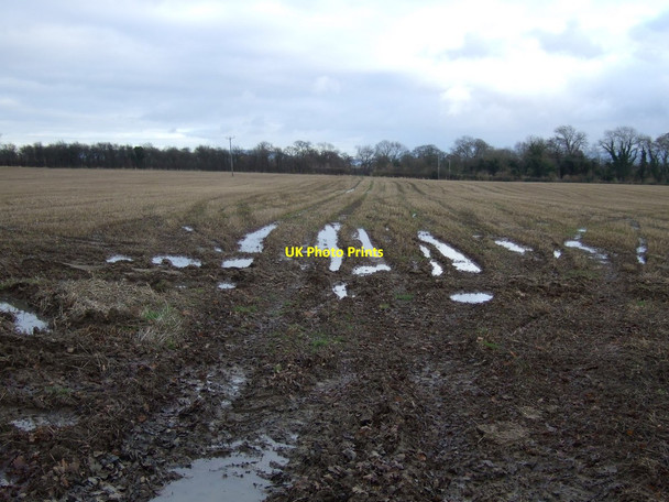 Photo 6"x4" Farmland near Potto Grange Goulton c2012