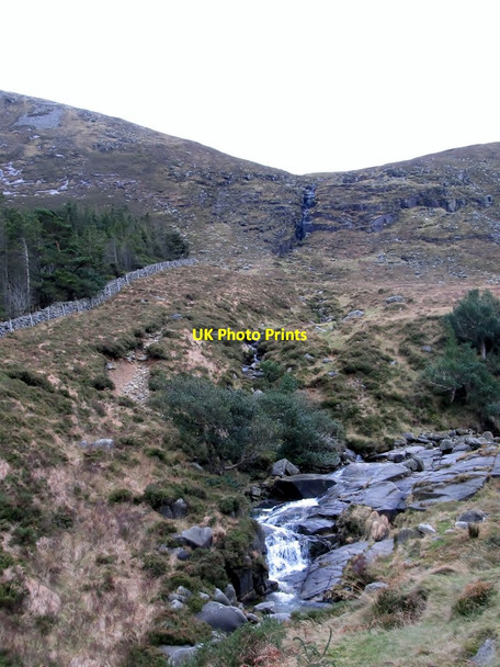 Photo 6"x4" The Black Stairs river at its confluence with the Glen River Newcastle\/J3732 c2013