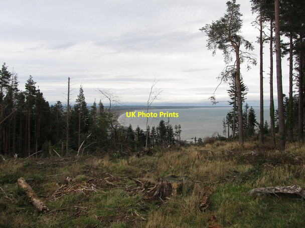 Photo 6"x4" Dundrum Bay from Donard Forest Newcastle\/J3732 c2013