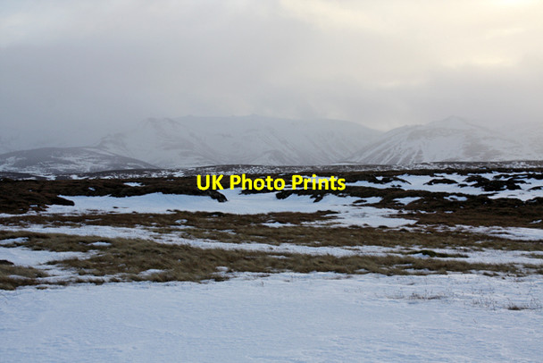 Photo 6"x4" Geal Charn Beag summit plateau Geal Charn Beag c2012