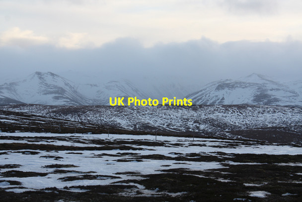 Photo 6"x4" View from Geal Charn Beag Geal Charn Beag c2012