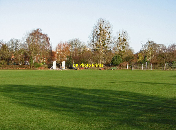 Photo 6"x4" Emmanuel College Sports Ground High Cross\/TL4259 c2013
