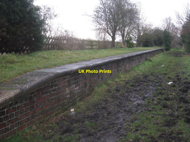 Photo 6"x4" Platform at Holme Moor Station Holme-on-Spalding-Moor c2013