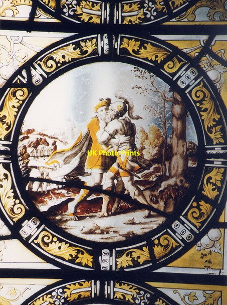 Photo 6"x4" The Hospital Chapel of St Mary and St Thomas, Ilford - Stained glass window Ilford\/TQ4486 c1999