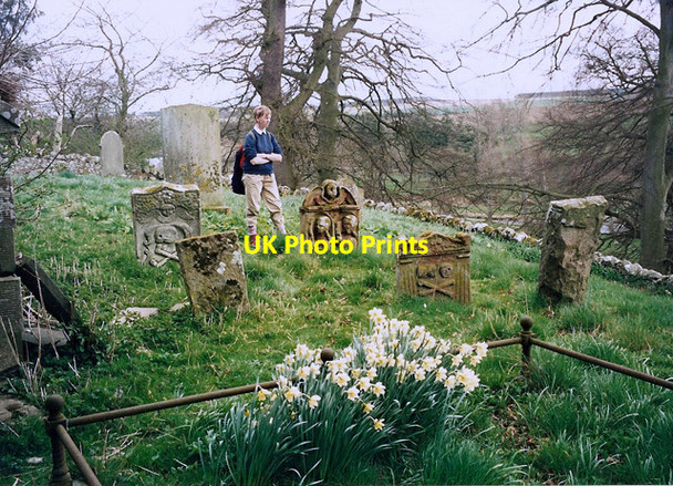 Photo 6"x4" Mertoun old parish graveyard Maxton\/NT6130 c1995
