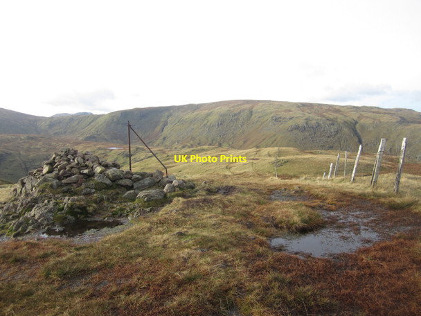 Photo 6"x4" Summit cairn at the top of Steel Fell Town Head\/NY3309 c2012
