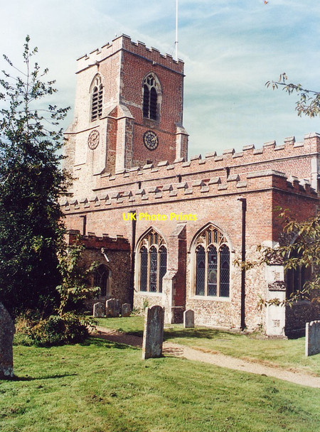 Photo 6"x4" St Mary, Steeple Bumpstead Steeple Bumpstead c2000