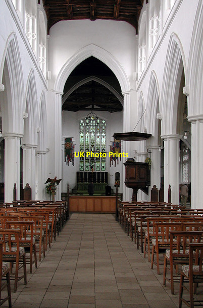 Photo 6"x4" St John the Baptist, Thaxted - East end Thaxted c2004