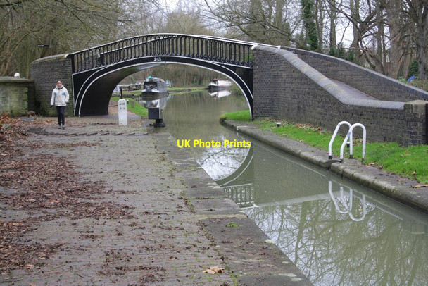 Photo 6"x4" Oxford Canal Bridge 243 Oxford\/SP5106 c2013