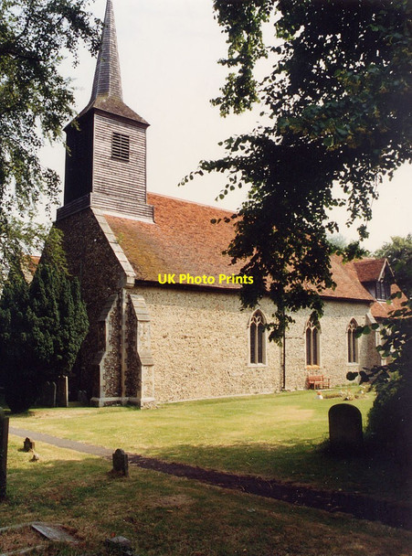 Photo 6"x4" St Michael & All Angels, Roxwell Roxwell c1993
