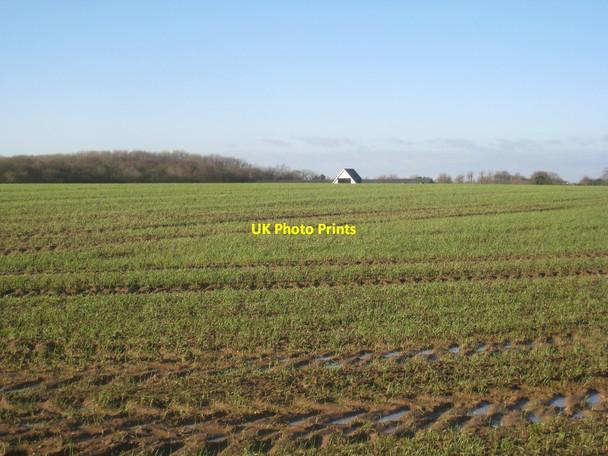 Photo 6"x4" View towards Woodthorpe Wood and Woodthorpe Hall Caravan Park Galley Hill\/TF4479 c2013