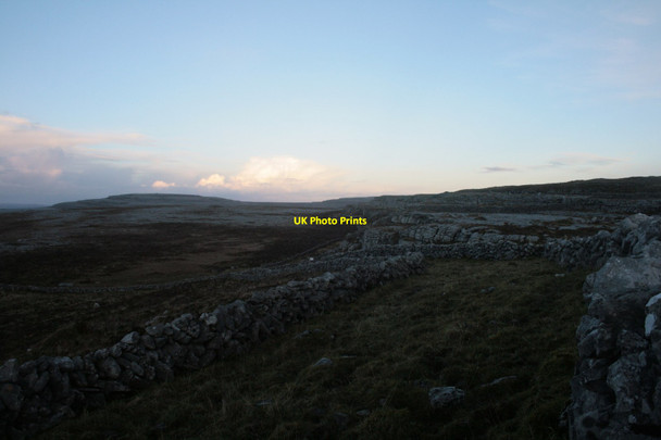 Photo 6"x4" Limestone Pavement outcrops  Craggagh c2012