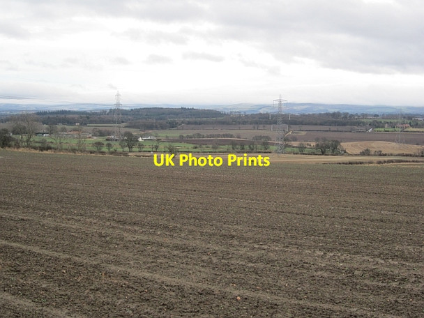 Photo 6"x4" Newly sown field Cousland\/NT3768 c2013
