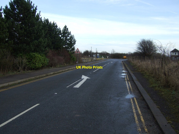 Photo 6"x4" Minor road towards Urlay Nook crossing Urlay Nook c2013