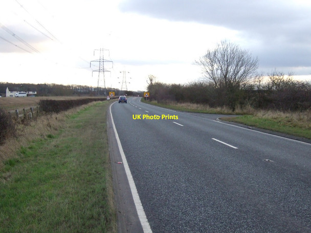 Photo 6"x4" Durham Lane heading south Eaglescliffe c2013