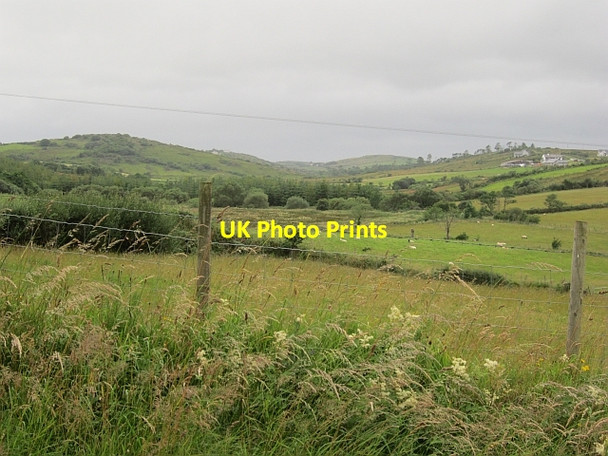 Photo 6"x4" Drumlin scenery Clogher c2012