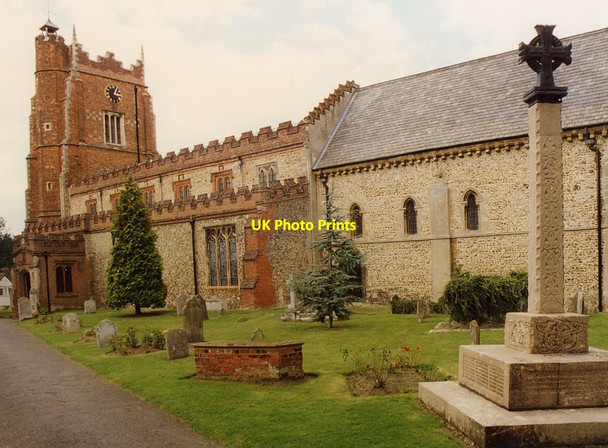 Photo 6"x4" St Nicholas, Castle Hedingham Castle Hedingham c1997