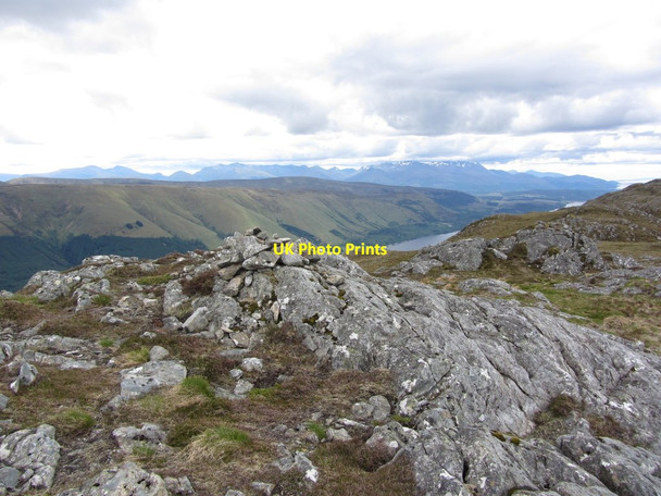 Photo 6"x4" The summit of Meall nan Dearcag above Loch Lochy Meall nan Dearcag c2012