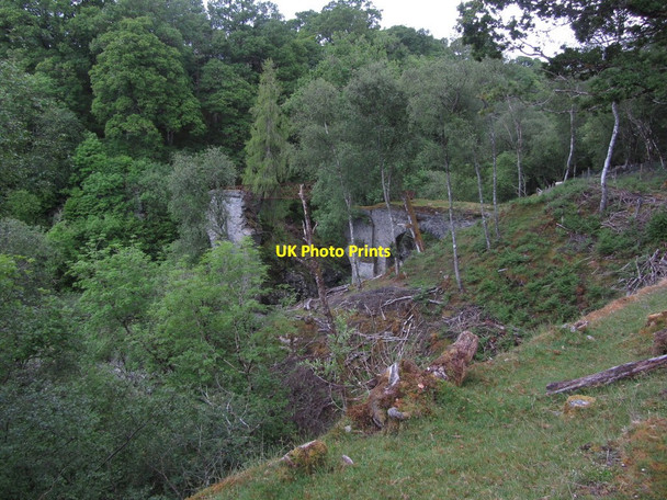 Photo 6"x4" High Bridge over River Spean, east of Spean Bridge Aonachan c2012