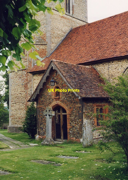 Photo 6"x4" St Mary the Virgin Elsenham - Porch Gaunt's End c1998