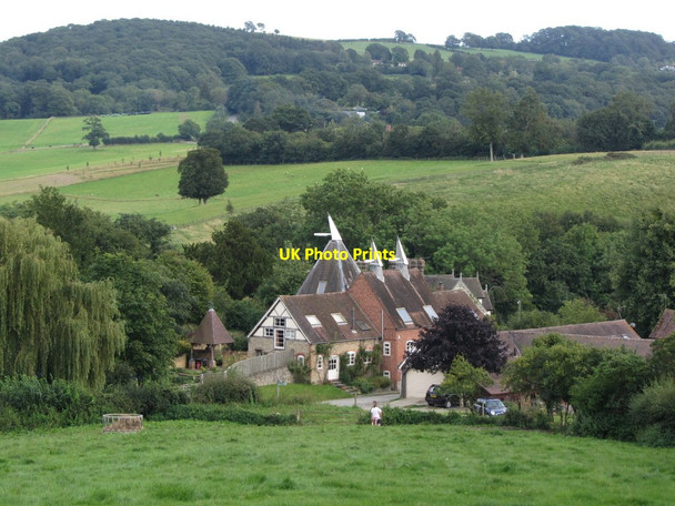 Photo 6"x4" View towards Upper Tundridge Farm, Suckley Hills Longley Green c2012