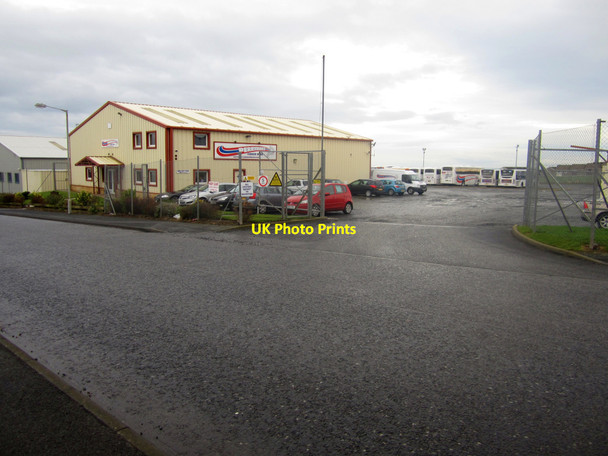 Photo 6"x4" Bus Depot, Ramparts Business Park Berwick-upon-Tweed c2013