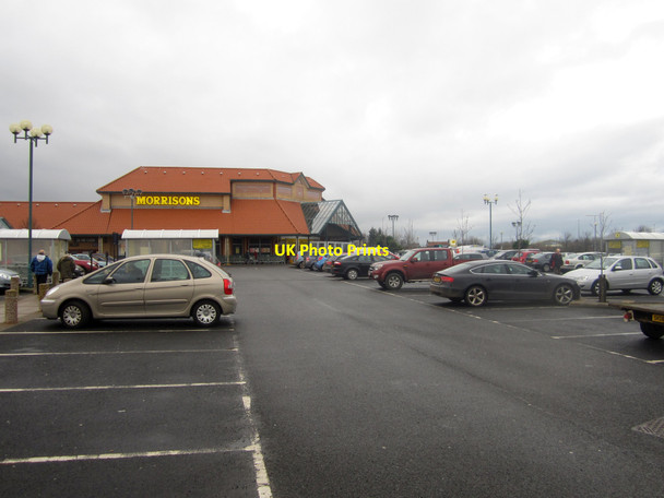 Photo 6"x4" Entrance to Morrison's Store, Berwick upon Tweed Berwick-upon-Tweed c2013