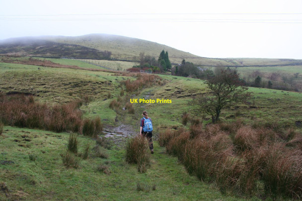 Photo 6"x4" Towards Monks Road Glossop c2013