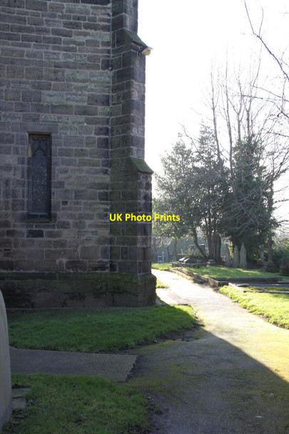 Photo 6"x4" Corner of the tower, St Wilfrid's Church West Bridgford c2013