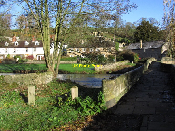 Photo 6"x4" Footbridge leading to Holme Lane, Bakewell Bakewell c2012