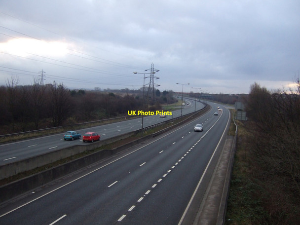 Photo 6"x4" The A19 heading south Billingham c2013