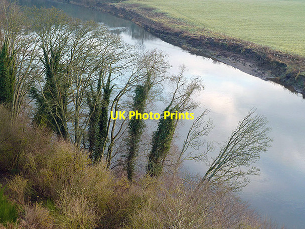 Photo 6"x4" The River Tweed near the Union Bridge Horncliffe\/NT9249 c2012