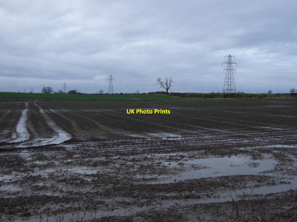 Photo 6"x4" Farmland, Sauf Hill Whinny Hill\/NZ3819 c2013