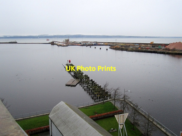 Photo 6"x4" Ruined pier, Leith Docks Newhaven\/NT2577 c2013