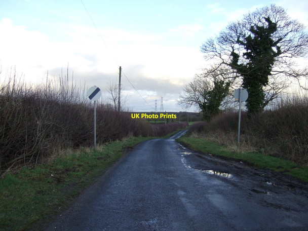 Photo 6"x4" Track to Grindon Grindon\/NZ3925 c2013