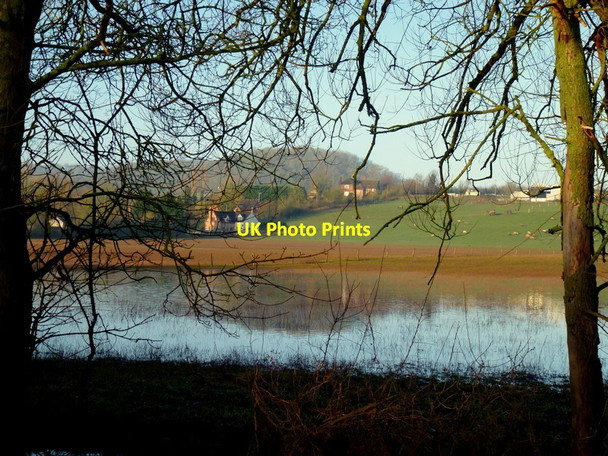 Photo 6"x4" Floods and Tirley Hill, 1 Tirley c2013