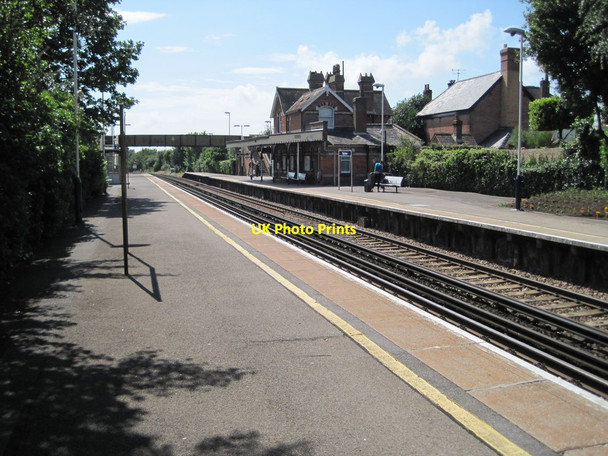 Photo 6"x4" Parkstone railway station, Dorset Poole\/SZ0191 c2011
