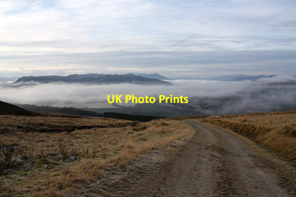 Photo 6"x4" Track, Strathgarve Forest Strath Garve \/ Srath Gairbh c2013