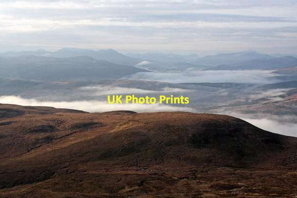Photo 6"x4" Beinn a' Ghuilbein Strath Garve \/ Srath Gairbh c2013