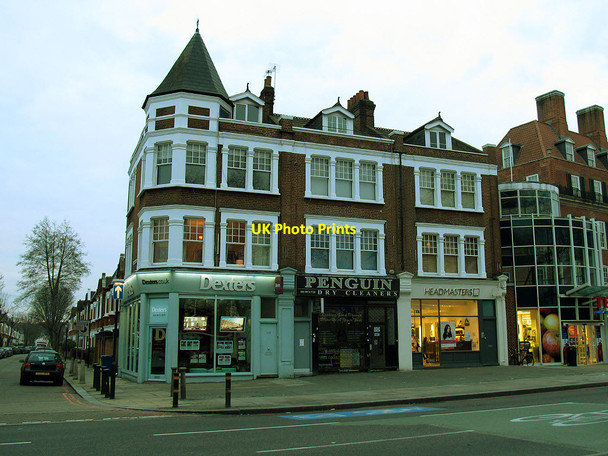 Photo 6"x4" Shops on the corner of Englewood Road Clapham\/TQ2975 c2013