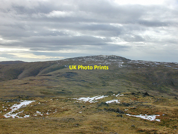 Photo 6"x4" Pumlumon Arwystli from Pumlumon Llygad Bychan Llyn Llygad Rheidol c2000