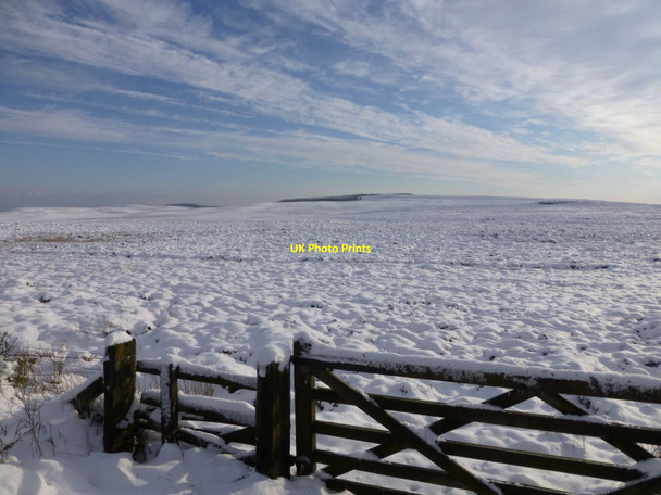 Photo 6"x4" Looking across Gowk Hill Knocklaw c2013