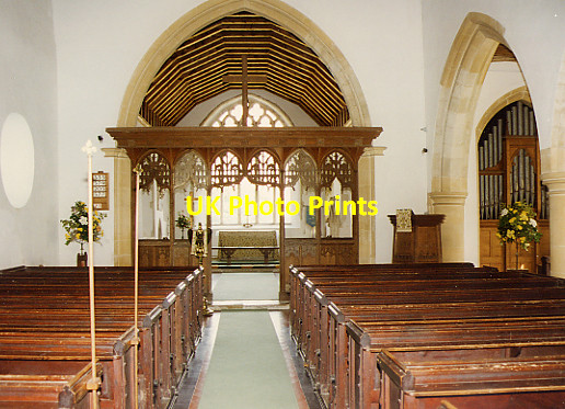 Photo 6"x4" St Mary, Gestingthorpe - East end Gestingthorpe c1996