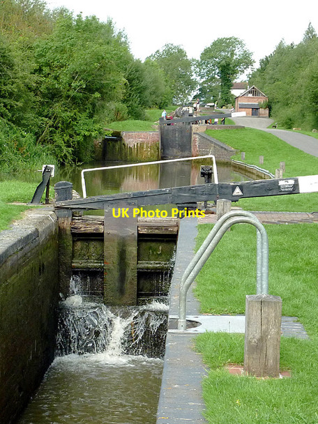 Photo 6"x4" Wilmcote Locks No 47, Warwickshire Stratford-upon-Avon c2012