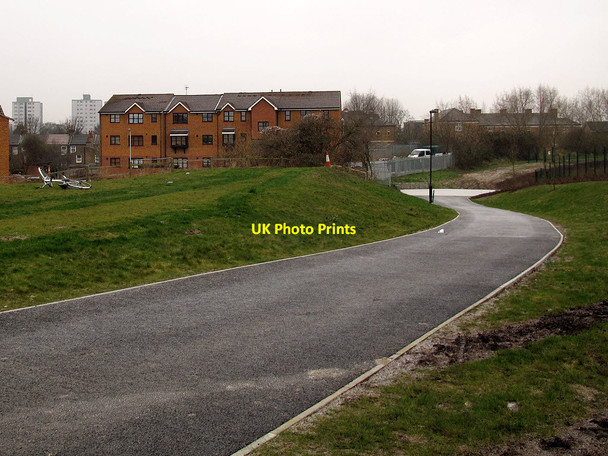 Photo 6"x4" New path through Bridge House Meadows (4) Deptford\/TQ3677 c2013