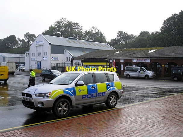 Photo 6"x4" Outside the ferry terminal building at Brodick Strathwhillan c2012