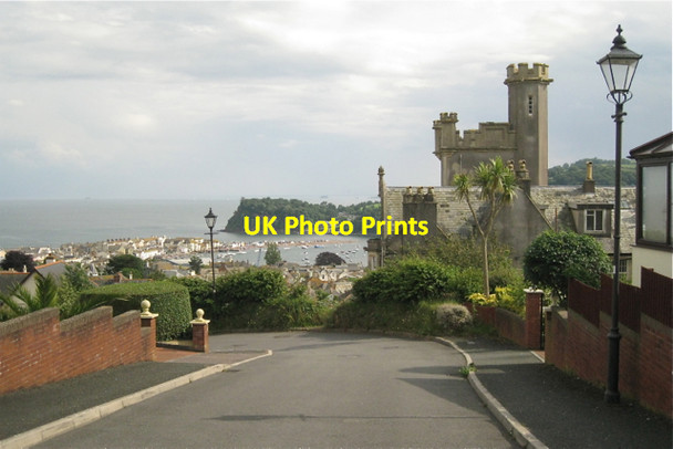 Photo 6"x4" Yannon Towers and the mouth of the Teign Teignmouth c2012