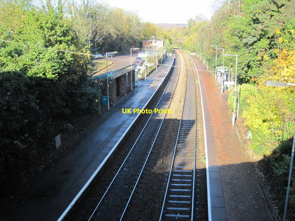 Photo 6"x4" Llanishen railway station, Cardiff Lisvane c2012
