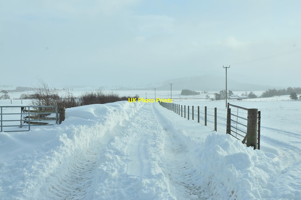 Photo 6"x4" Farm track to Lurg Clachaig\/NJ0218 c2013