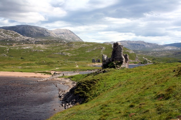 Photo 6"x4" Ardvreck Castle Inchnadamph c2008